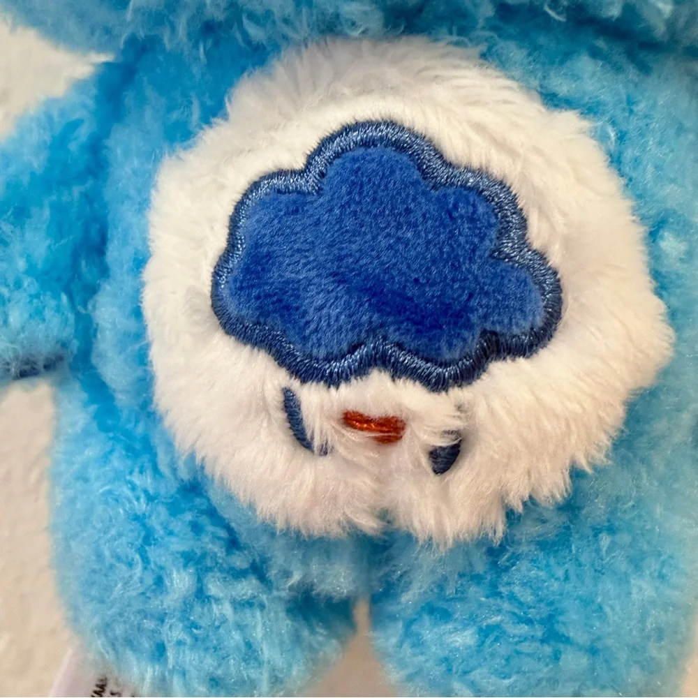 Care Bears Caring Cuties Plush Clip-On Keychain - Grumpy Bear - Picture 3 of 12